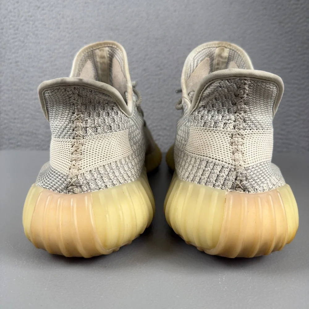 YEEZY Boost Shoes Mens 14 Beige 350 V2 Lundmark Adidas‎ Reflective Laces FU9161